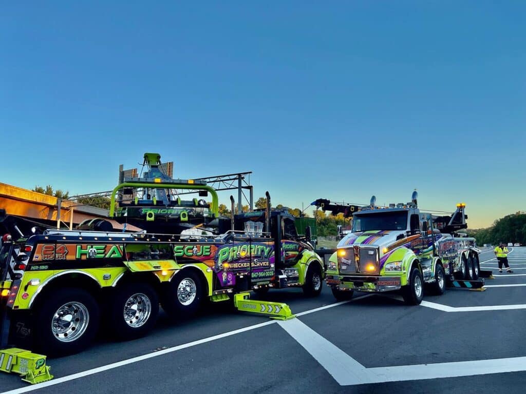 heavy duty tow trucks, nashville, 70 ton rotator, priority wrecker service inc